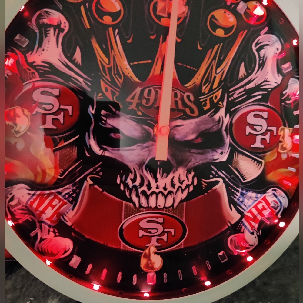 49's led wall clock